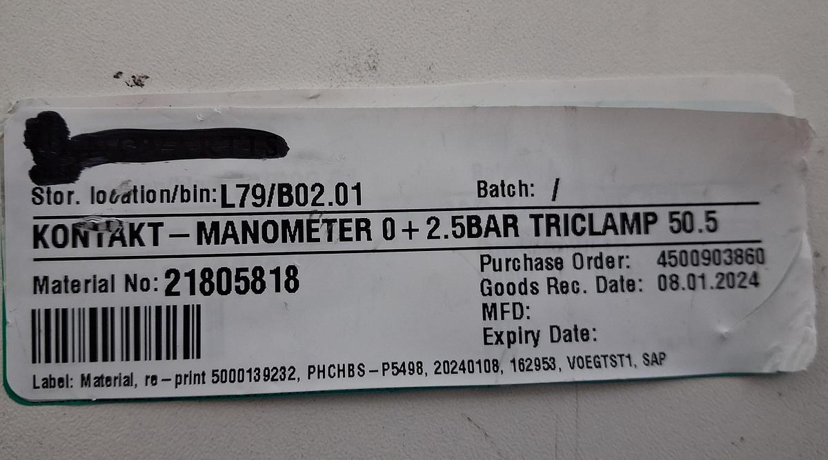 Gebraucht Manometer