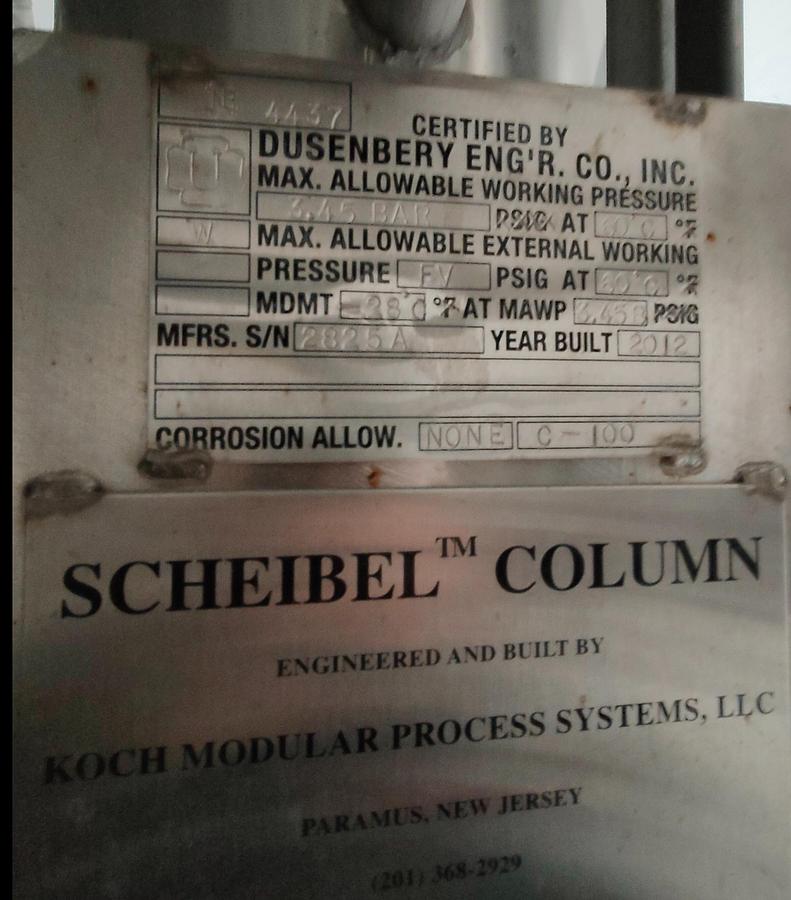 Gebraucht Koch Extraction Coulum