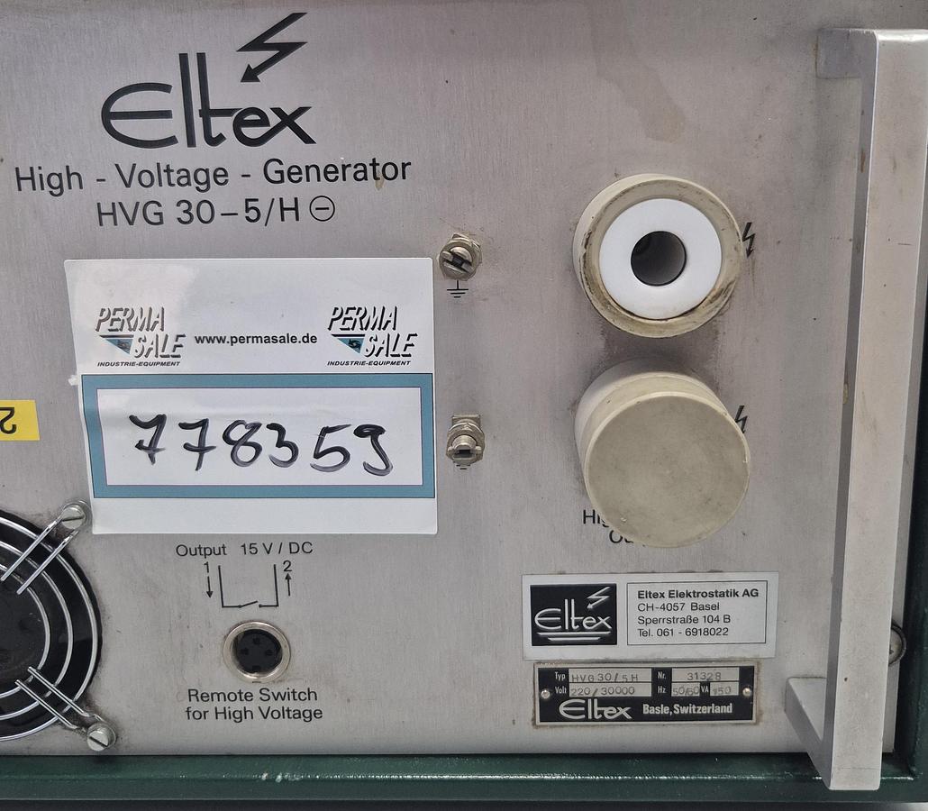 Gebraucht Eltex Hochspannung Generator HVG30-5/H