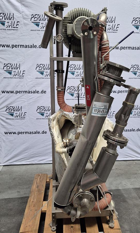 Gebraucht C.E.P. Parma Vakuumpumpe mit TLV Dampfsystem-Komponenten