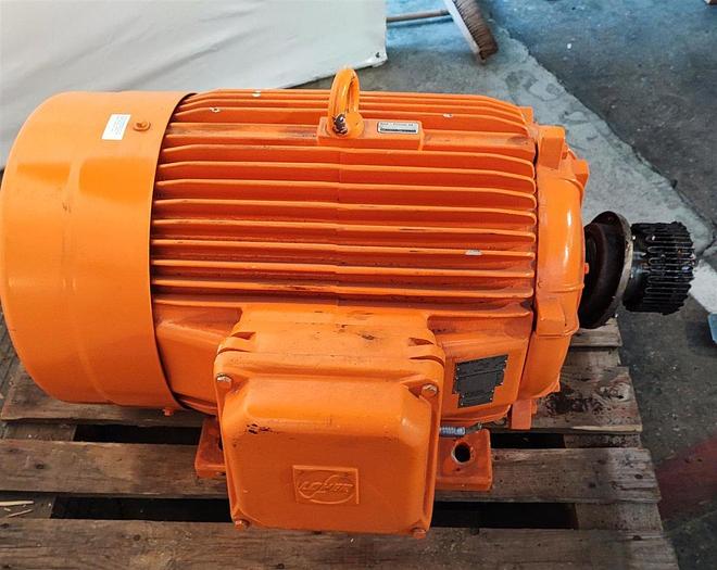 Gebraucht Loher EEX Fußmotor ANGA-280MG-04A  90Kw 1485 U/min