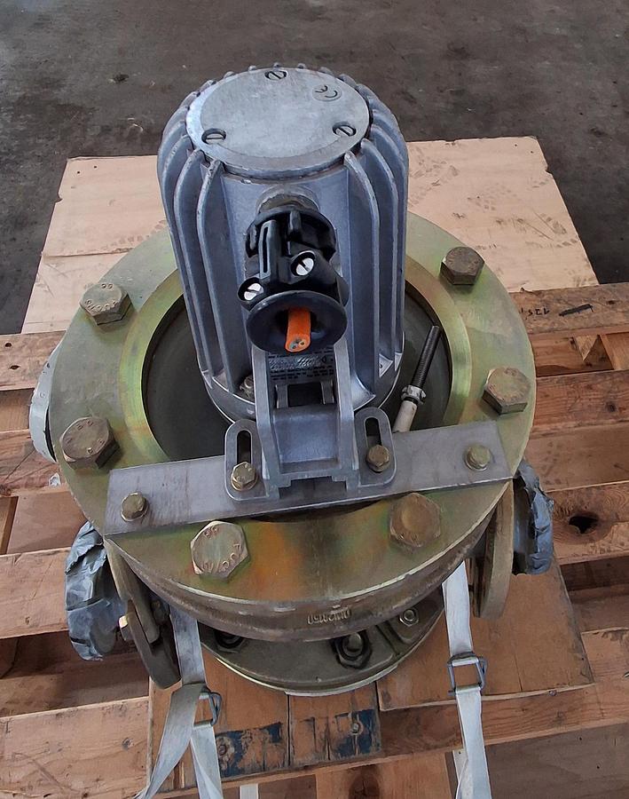 Gebraucht Abtrennschauglad DN200