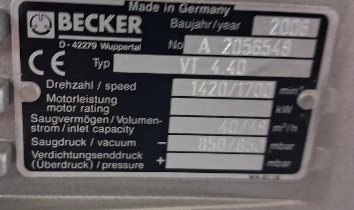 Gebraucht VakumPumpe