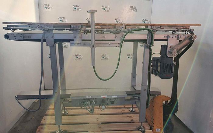 Gebraucht Förderband Edelstahl mit SEW Antrieb