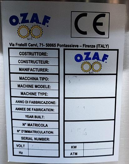 Gebraucht Ozaf E-15 AG Automatischer Zuführelevator mit Ozaf Automatischer Auflockerungsvorrichtung