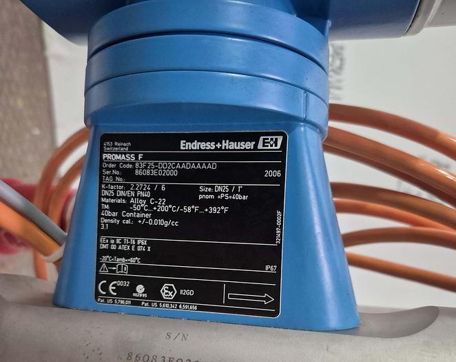 Gebraucht Endress und Häuser fahrbare Durchfluss Mess Einheit