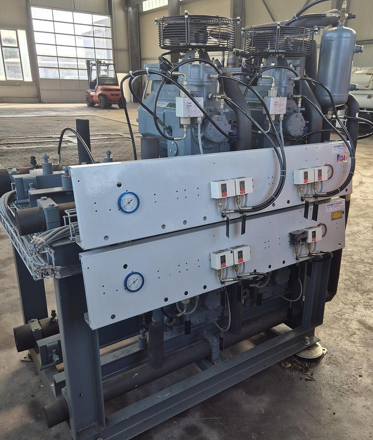 Gebraucht Copeland Kälteanlagen-Einheit mit vier Verdichtern Typ D2DB3-75X-EWL