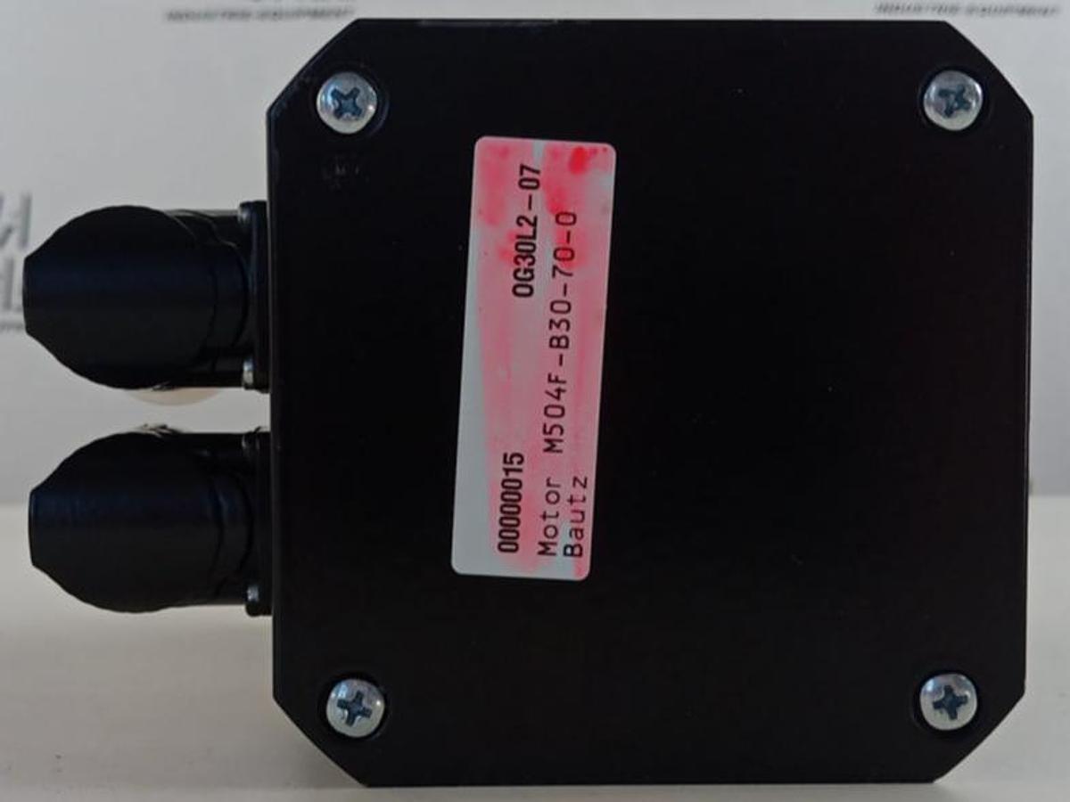 Gebraucht Bautz AC-Servomotor M-504FB30-70-0