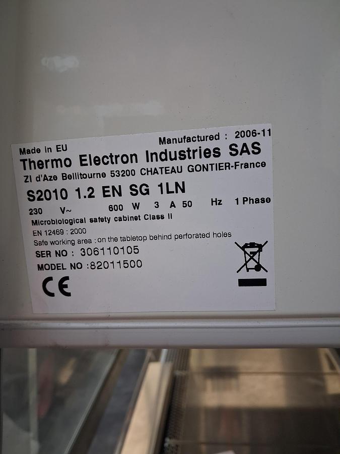 Gebraucht Thermo Electro Corporation S2010 1.2 EN SG 1LN