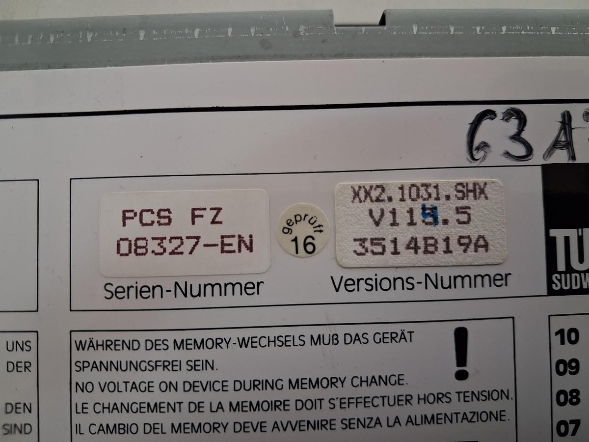 Gebraucht PCS FZ 08327 - EN