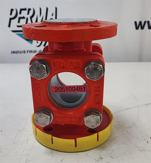 Xomox Schauglas PFA Ausgekleidet DN40 PN16