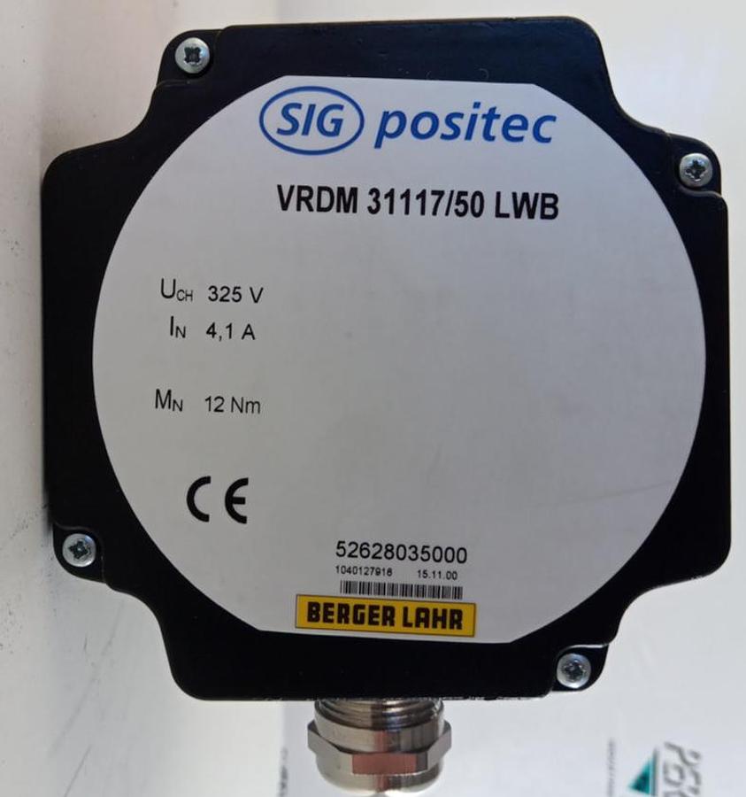 Berger Servo Motor VRDM31117/50 LWB