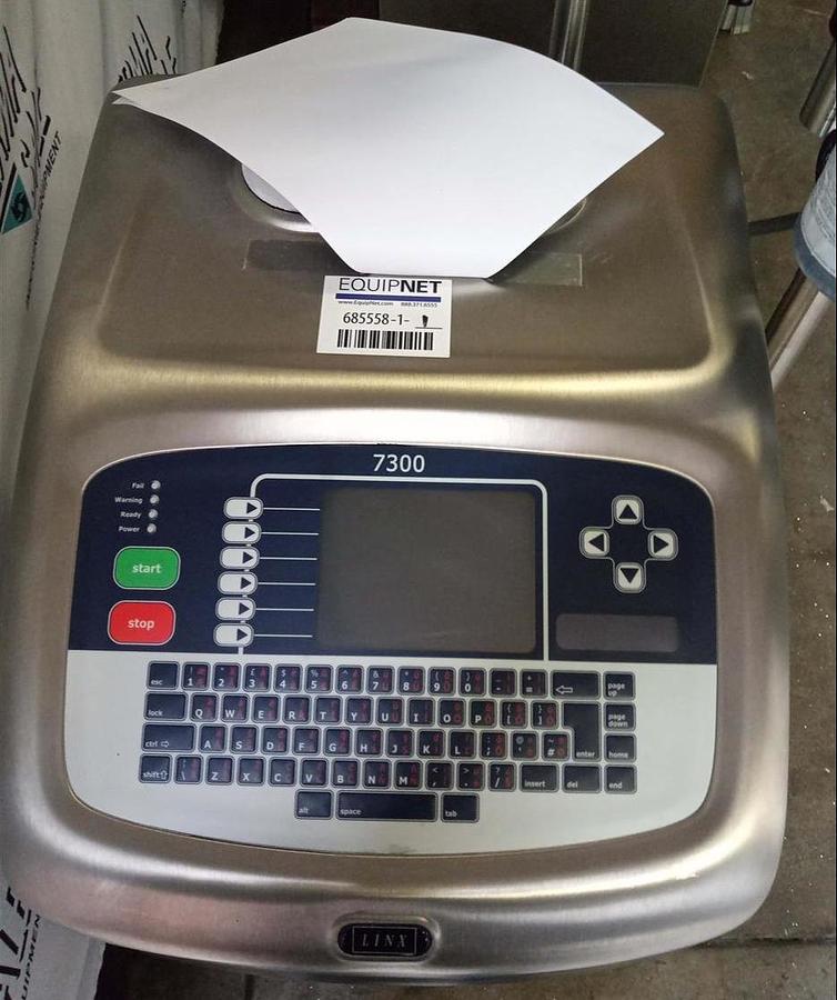 Gebraucht LINX 7300 IP55 P73 Industriedrucker mit Druckkopf Ultima 3103 C