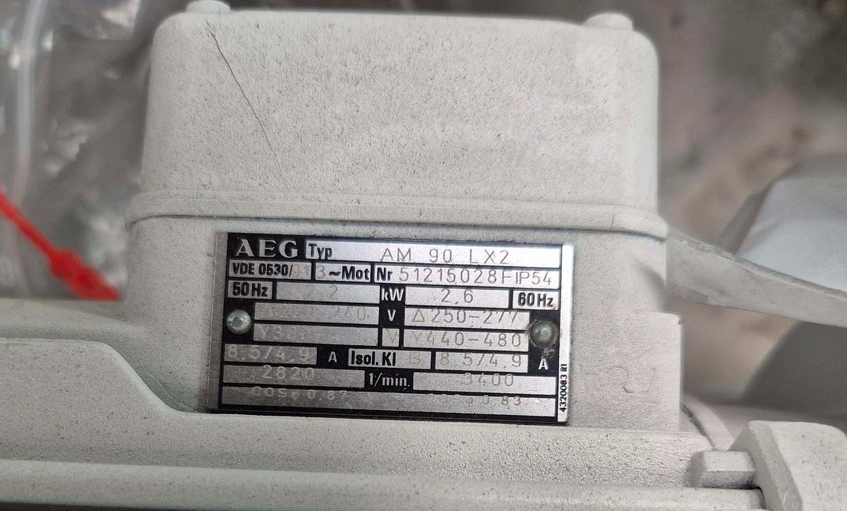 Überholt Ruvac Wälzkolbenvakuumpumpe - RUVAC WAU501