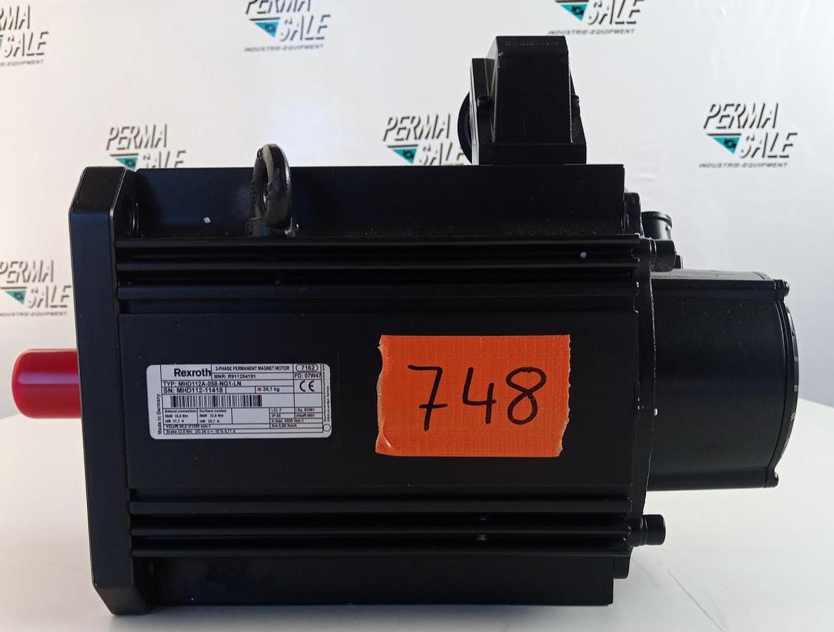 Rexroth 3-Phasen Permanent Magnet Motor MHD-112A-058-NG1-LN