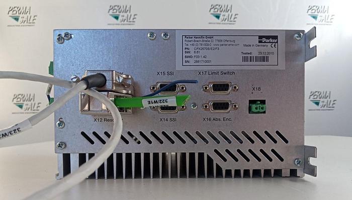 Gebraucht Parker Hannifin Servo Amplifier Compax-S CPX2570S/E2/F3