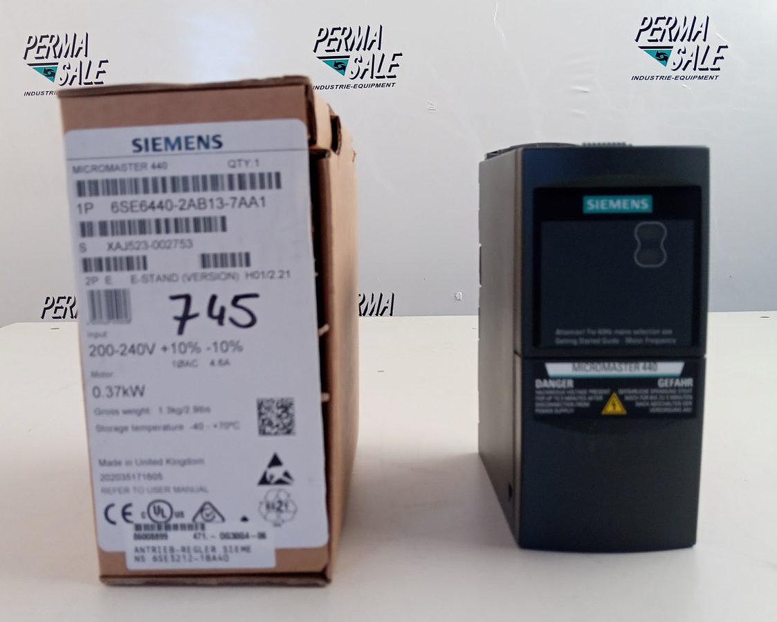 Siemens Micromaster 440 Frequenzumrichter 6SE6440-2AB13-7AA1