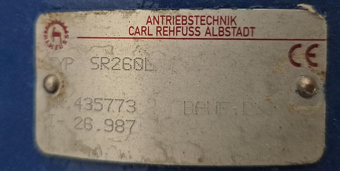 Überholt Wittwer AG Getriebemotor MSRD 77 E-R26