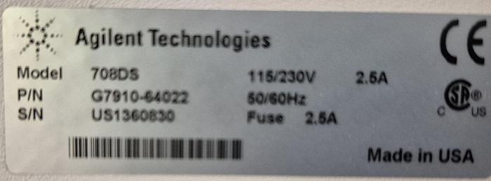 Gebraucht Agilent Technologies 708-DS Auflösungstestgerät
