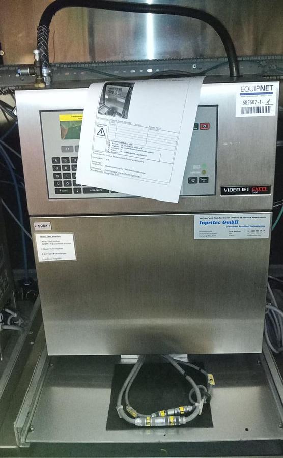 Gebraucht VideoJet Excel Serie 1000 Tinten-Jet-Coder-Drucker