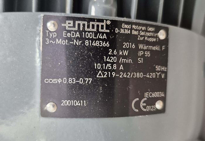 Überholt Trivac Drehschiebervakuumpumpe - TRIVAC