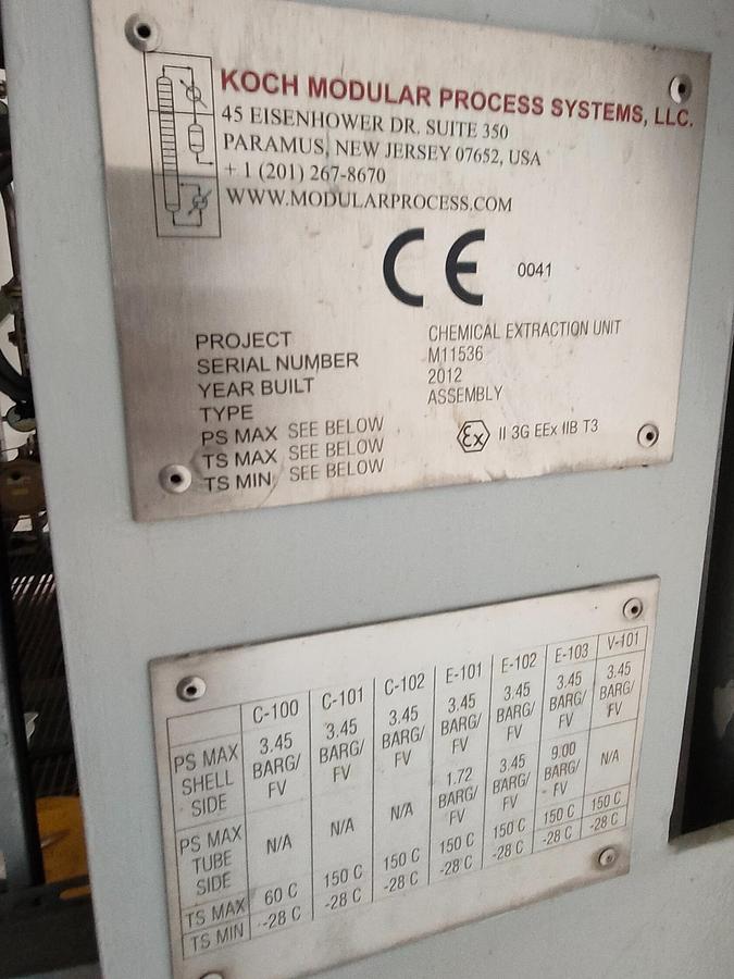 Gebraucht Koch Extraction Coulum