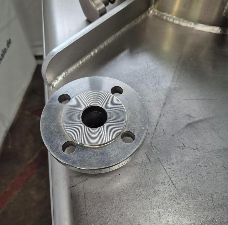 Used Edelstahl-Maurer AG IBC-Behälter mit Halar-Beschichtung 670 ltr.