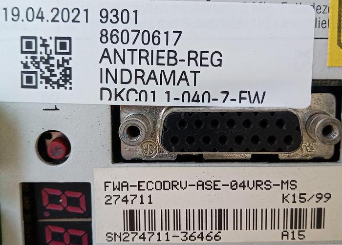 Gebraucht Indramat Digitaler Servoregler DKC01 1-040-7-FW