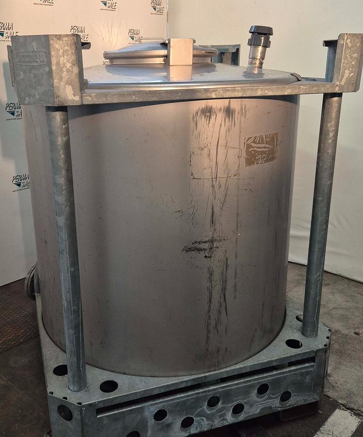 Gebraucht AZZINI Edelstahl-IBC mit 997 Litern Kapazität