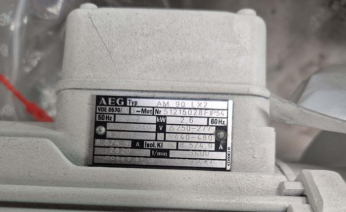 Überholt Ruvac Wälzkolbenvakuumpumpe - RUVAC WAU501