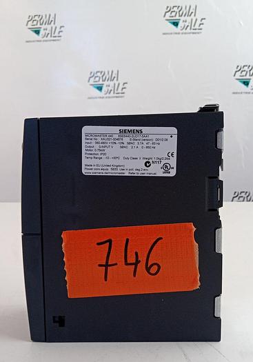 Siemens Micromaster 440 Frequenzumrichter 6SE6440-2UD17-5AA1
