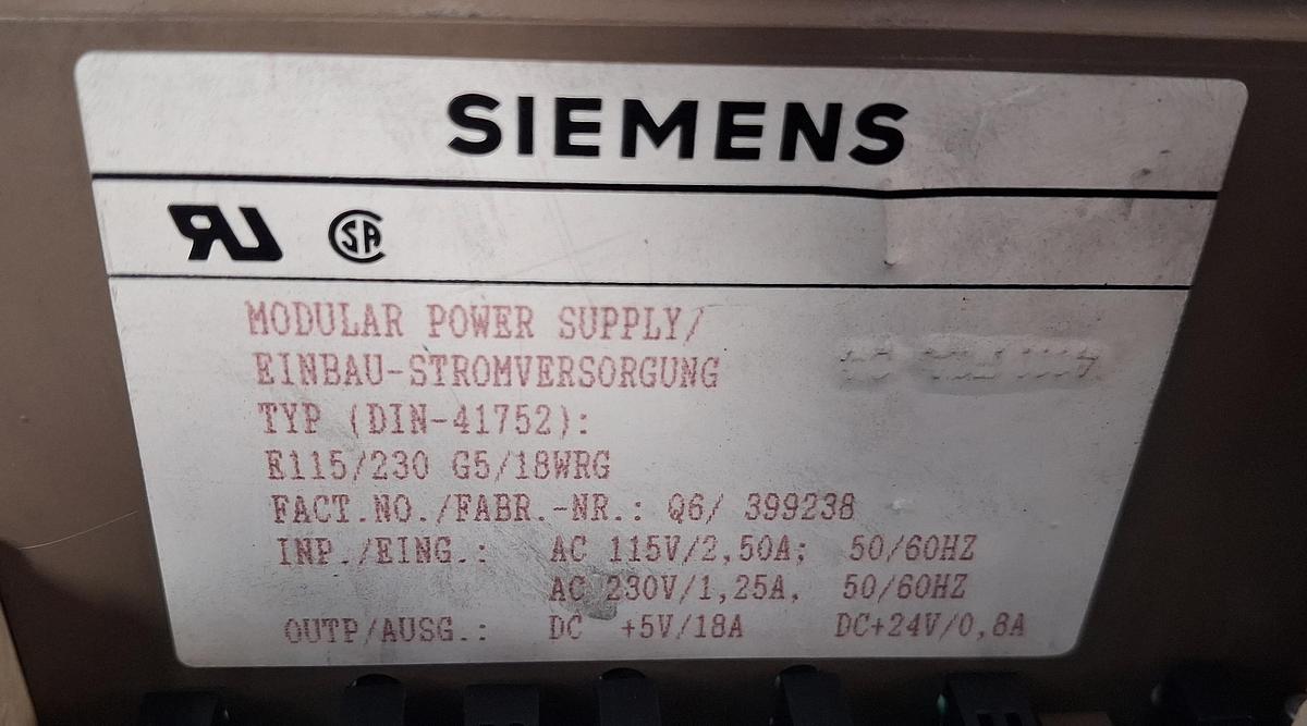 Gebraucht Stromversorgung Siemens