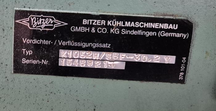 Gebraucht Bitzer Kälteanlage K1052H-2 / S6F30.2Y-40P