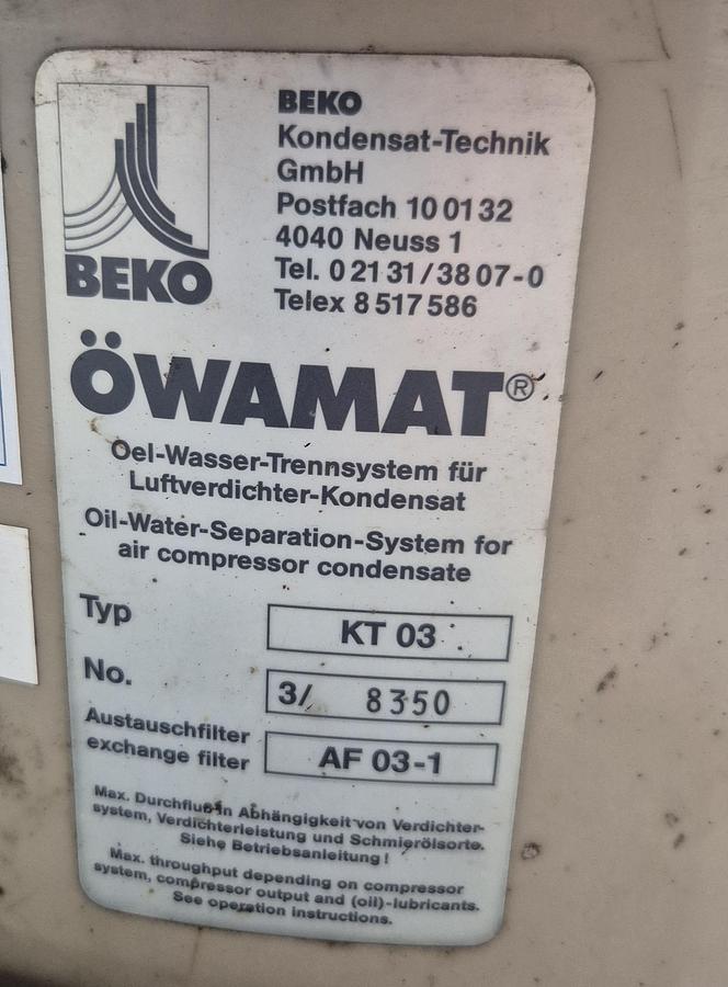 Gebraucht Altas Copco Schraubenkompressor