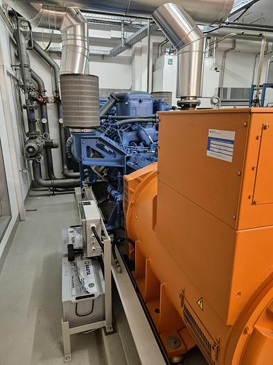 Gebraucht MTU 16V 2000 G63 TB Dieselmotor und einem Stamford HC64H Generator