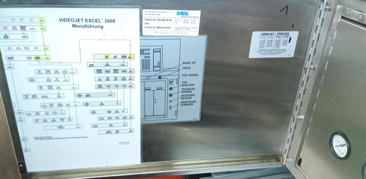 Gebraucht VideoJet Excel Serie 1000 Tinten-Jet-Coder-Drucker