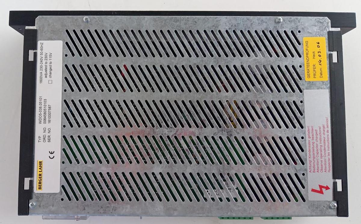 Gebraucht Berger Servo Drive WD05-008.05101