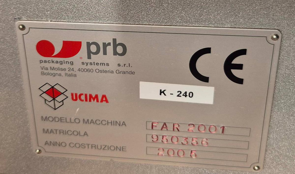 Gebraucht PRB Packaging Systems s.r.l. Verpackungsmaschine FAR 2001