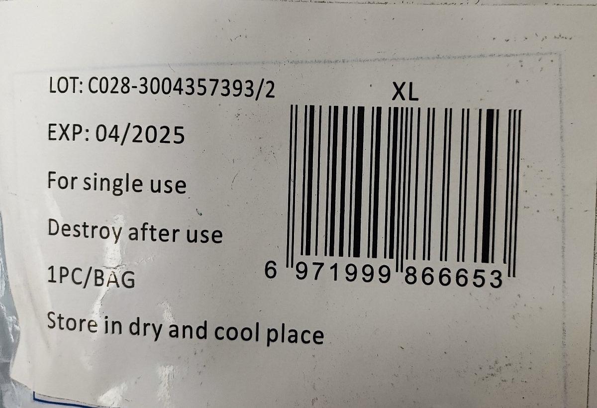 Guardwe Schutzanzug mit Kaputze  Cat. III CE0624 Gr.XL