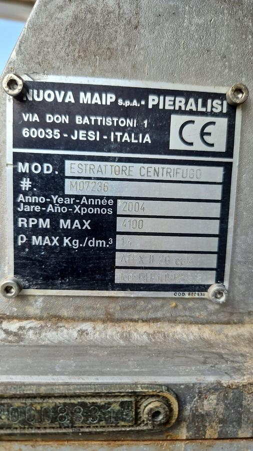 Gebraucht Nuova MAIP Pieralisi Estrattore Centrifugo M07236