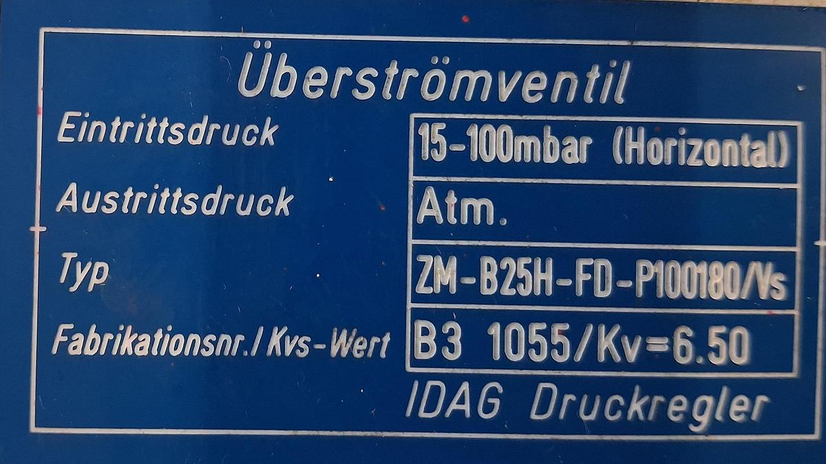 Gebraucht Überströmventil