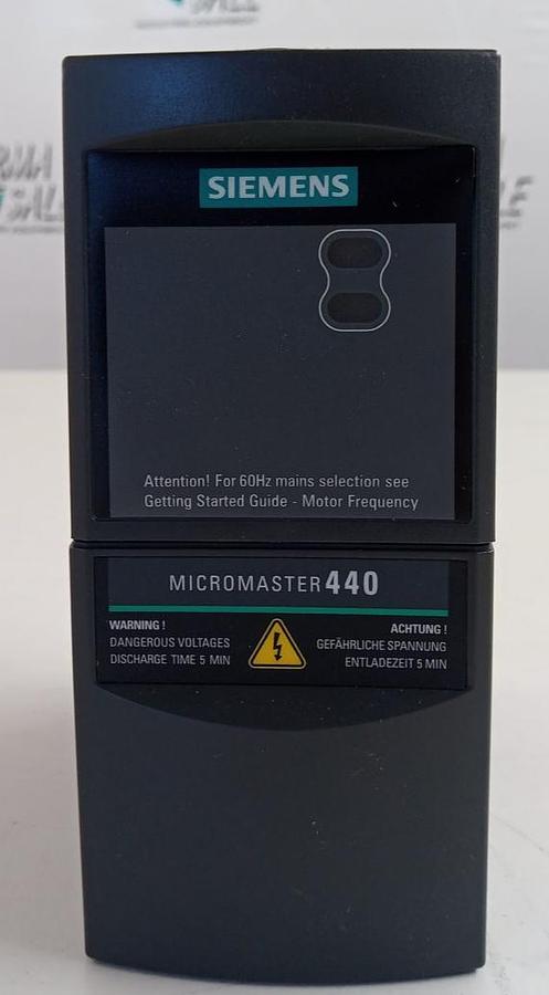 Siemens Micromaster 440 Frequenzumrichter 6SE6440-2UD17-5AA1