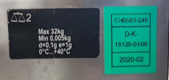 Gebraucht Mettler Toledo Bodenwaage KN1500G-4 bis 1500 Kg mit ID7xx Waage