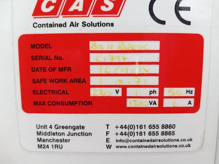 Gebraucht CAS Laborabzug Workstation Biomat 2