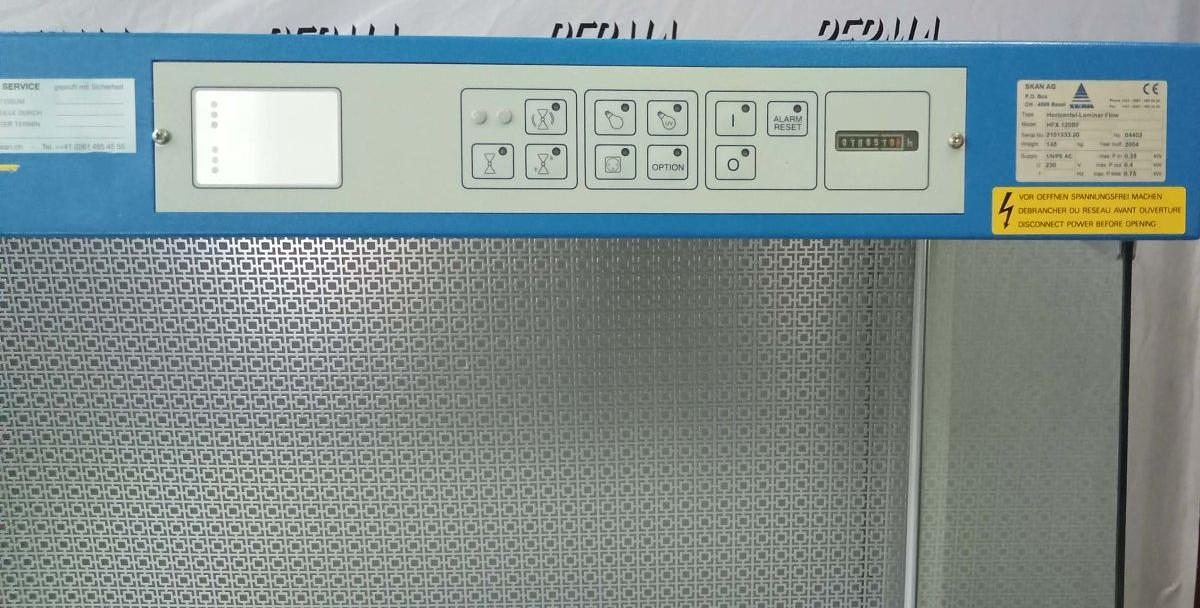 Gebraucht Skan Workstation Laminarflow-Anlage HFX180BF
