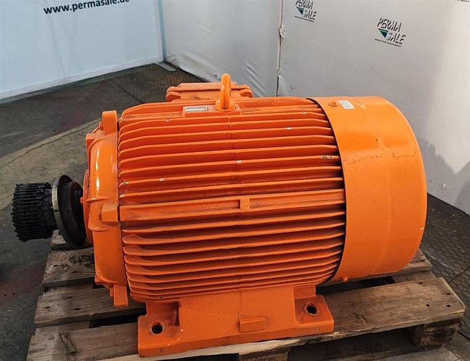 Gebraucht Loher EEX Fußmotor ANGA-280MG-04A  90Kw 1485 U/min