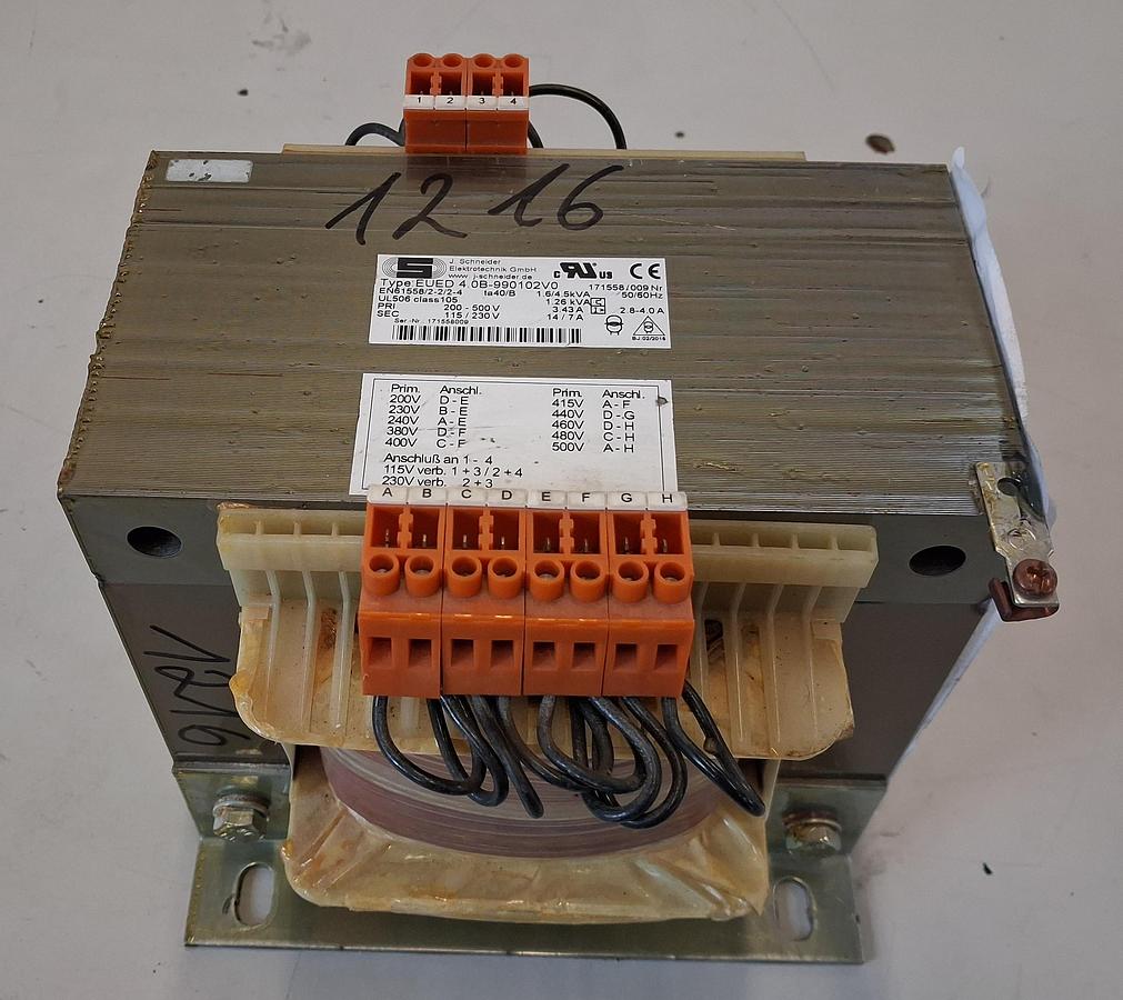 Gebraucht Schneider Transformator