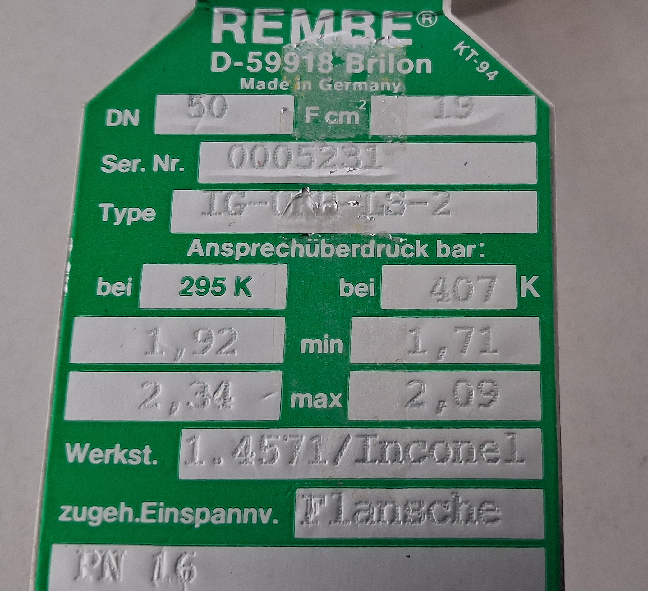 Gebraucht Rembe