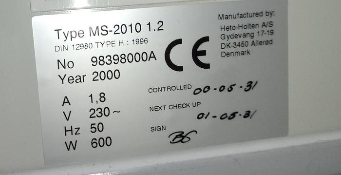 Gebraucht Skan Laborabzug Workstation MS2010 1.2
