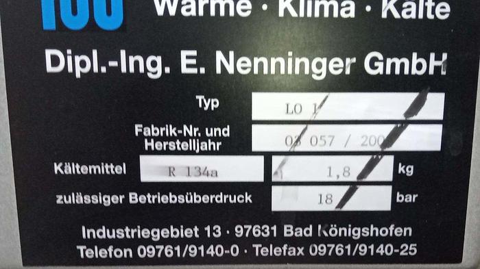Gebraucht AUTOTHERM LO1 Luftgekühlter Kühler Temperiergerät - LO 1